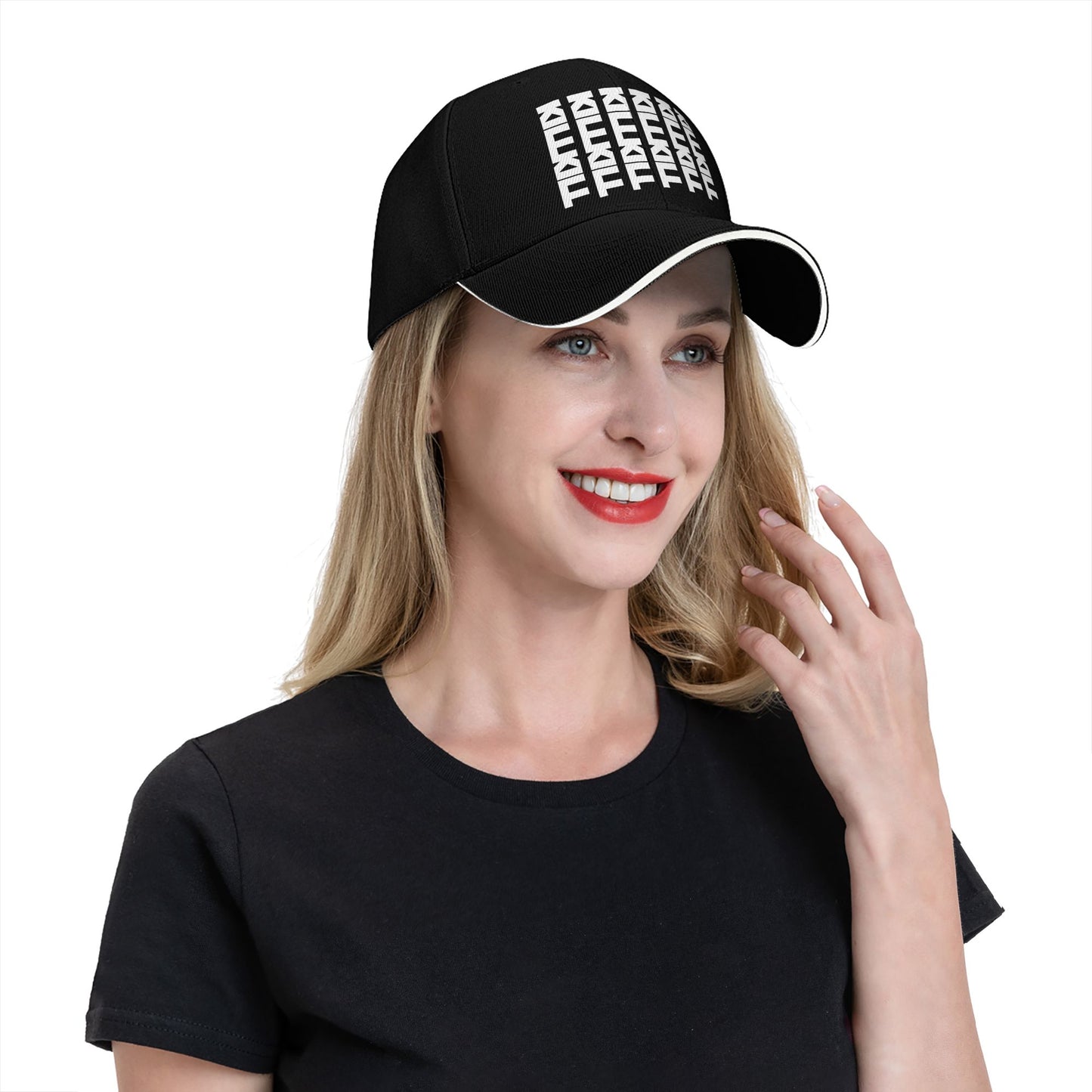 Text Graphics Baseball Caps For Men And Women