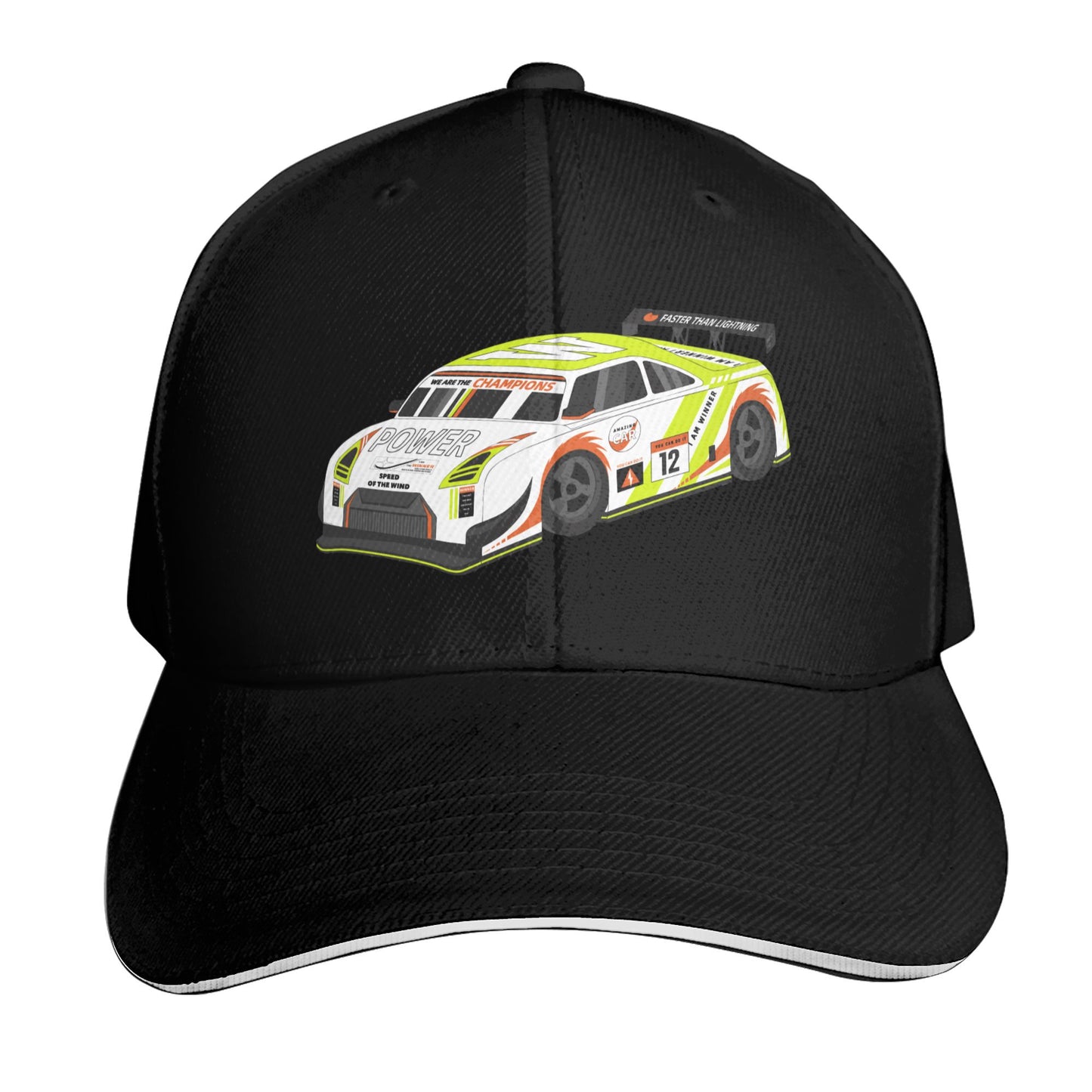 Racing Car Baseball Caps For Women And Men