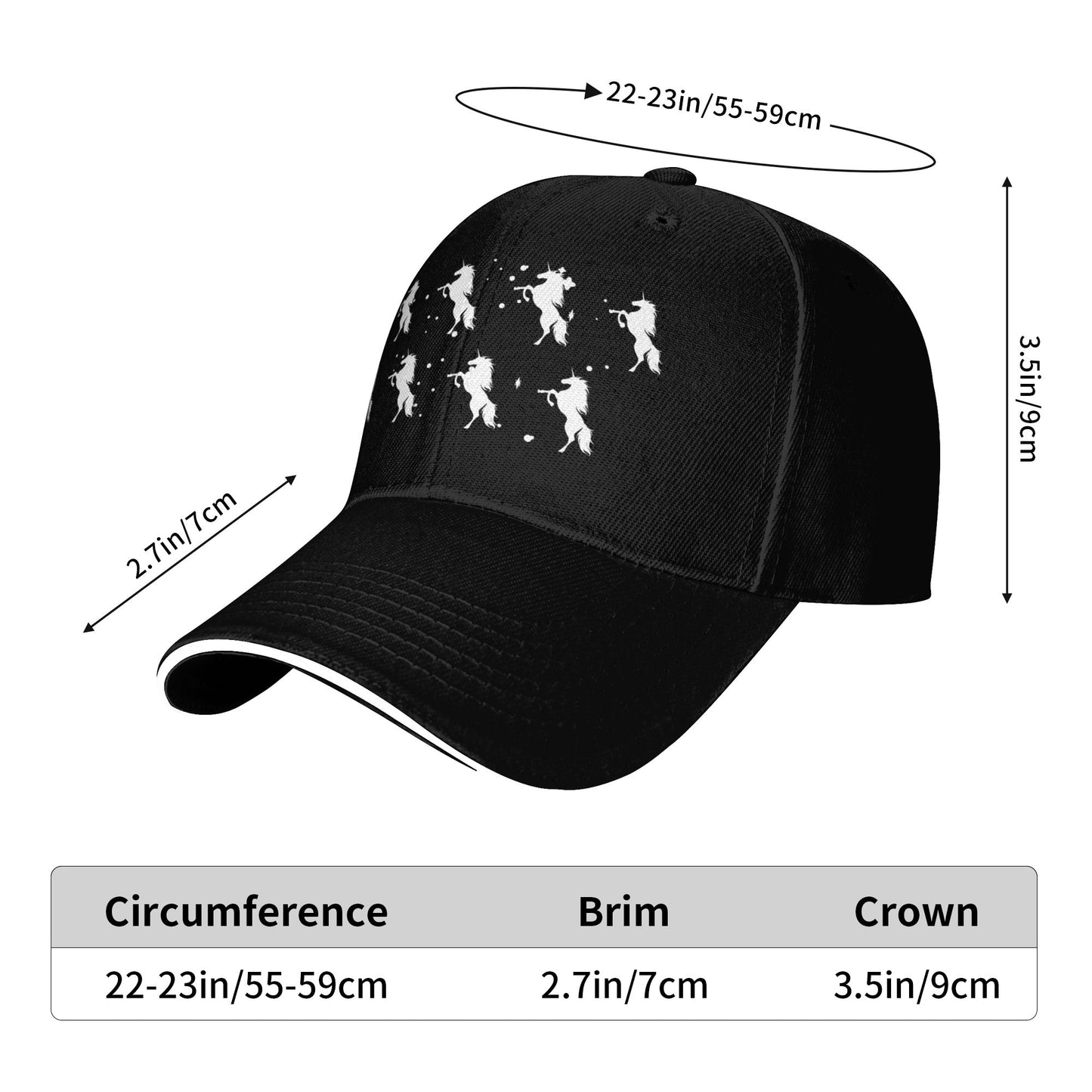 Unicorn Baseball Caps For Men And Women