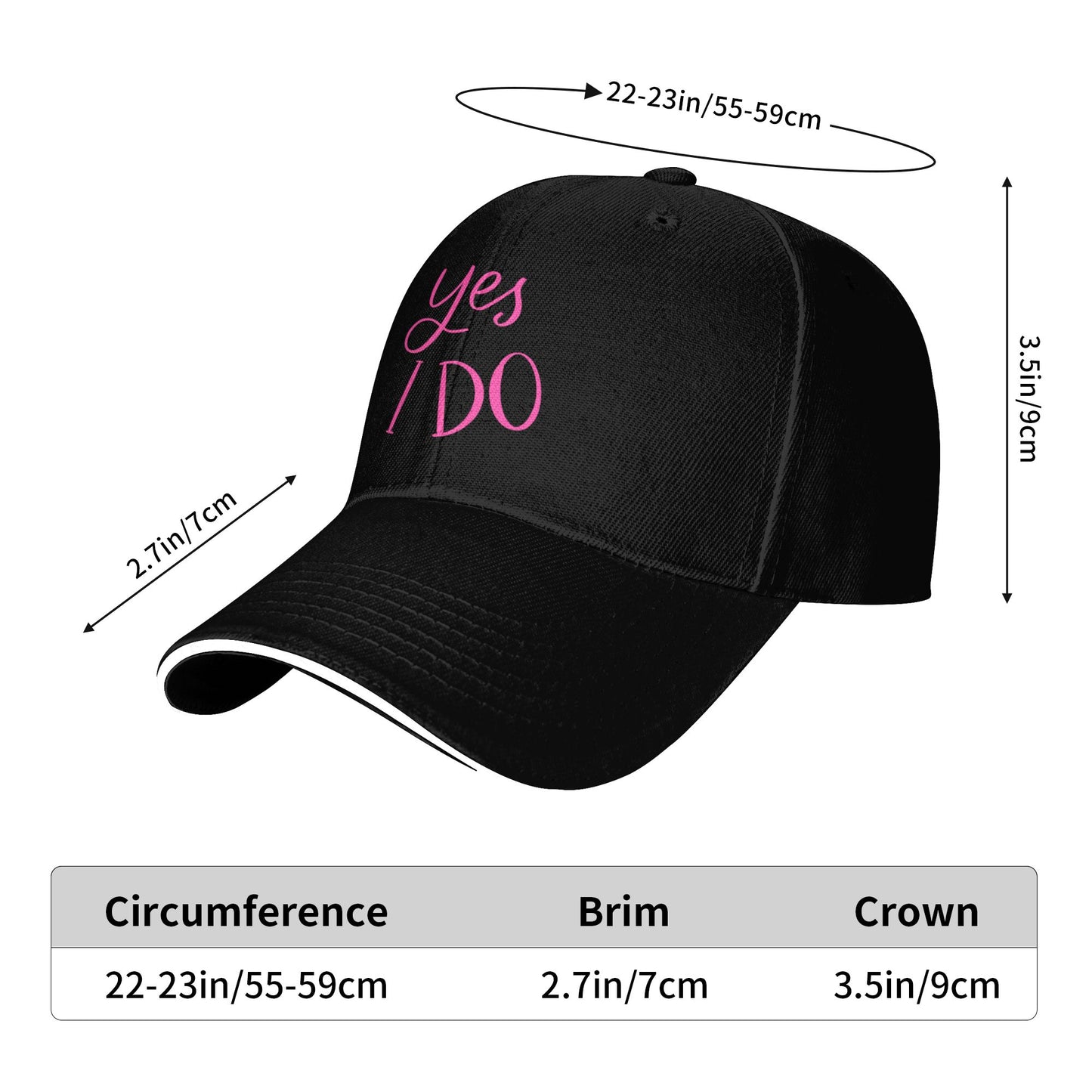 Yes I Do Baseball Caps For Women And Men