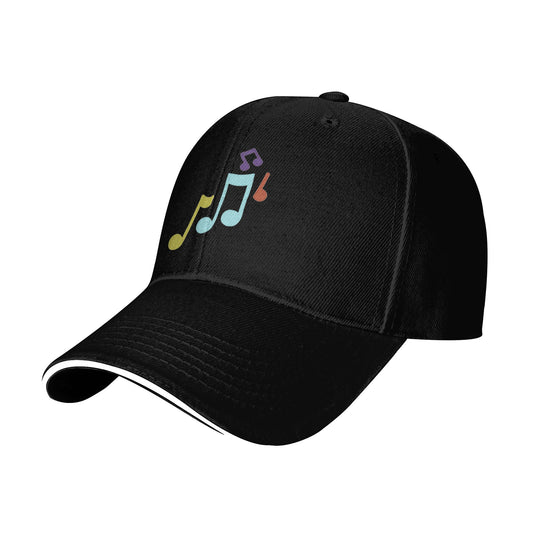 Music Note Baseball Caps For Men And Women