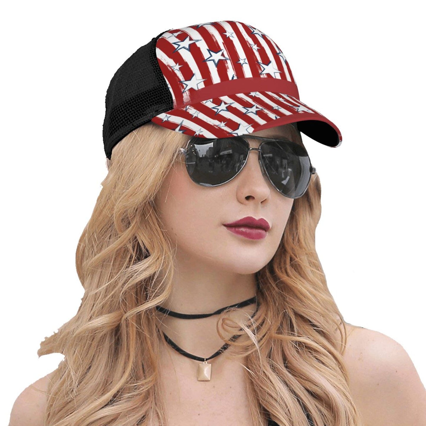 Stars And Stripes Baseball Hats For Men Or Women