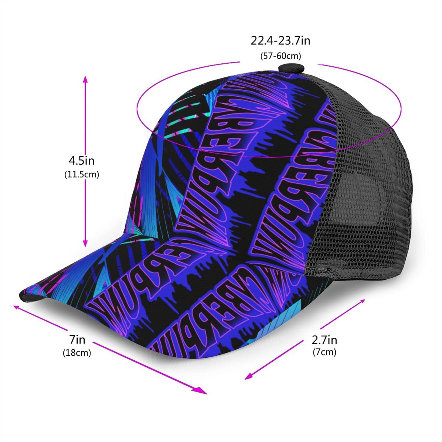 Light Texture Baseball Hats For Men Or Women