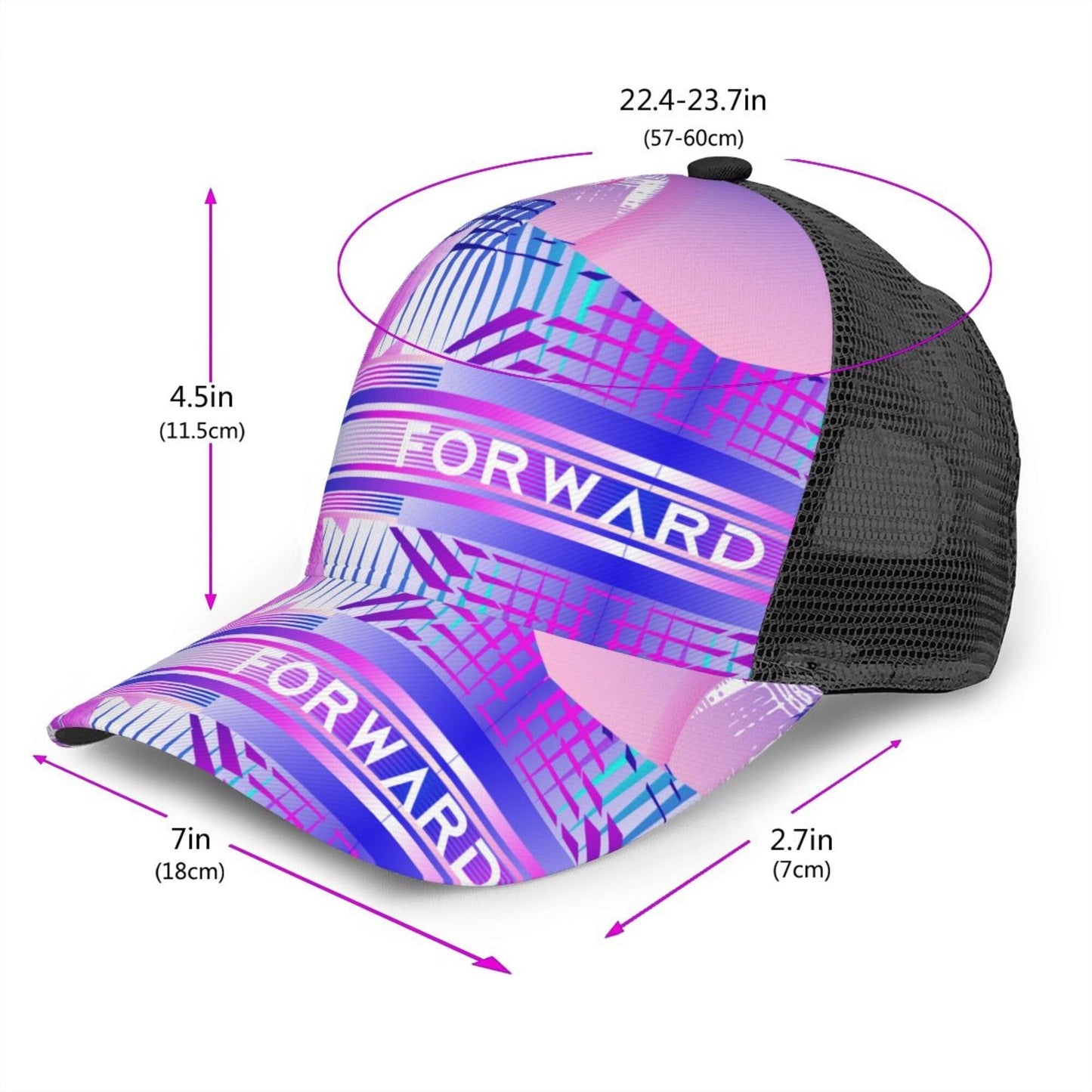 Forward Baseball Hats For Men Or Women