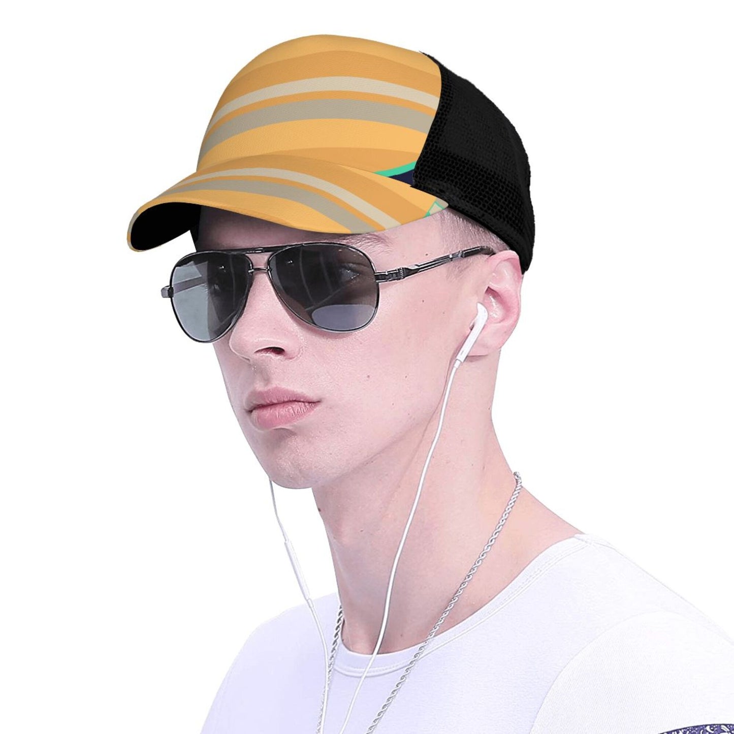 Colorful Stripes Baseball Hats For Men Or Women