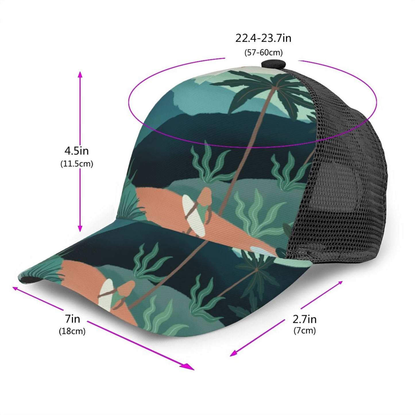 Island Flavors Baseball Hats For Men Or Women