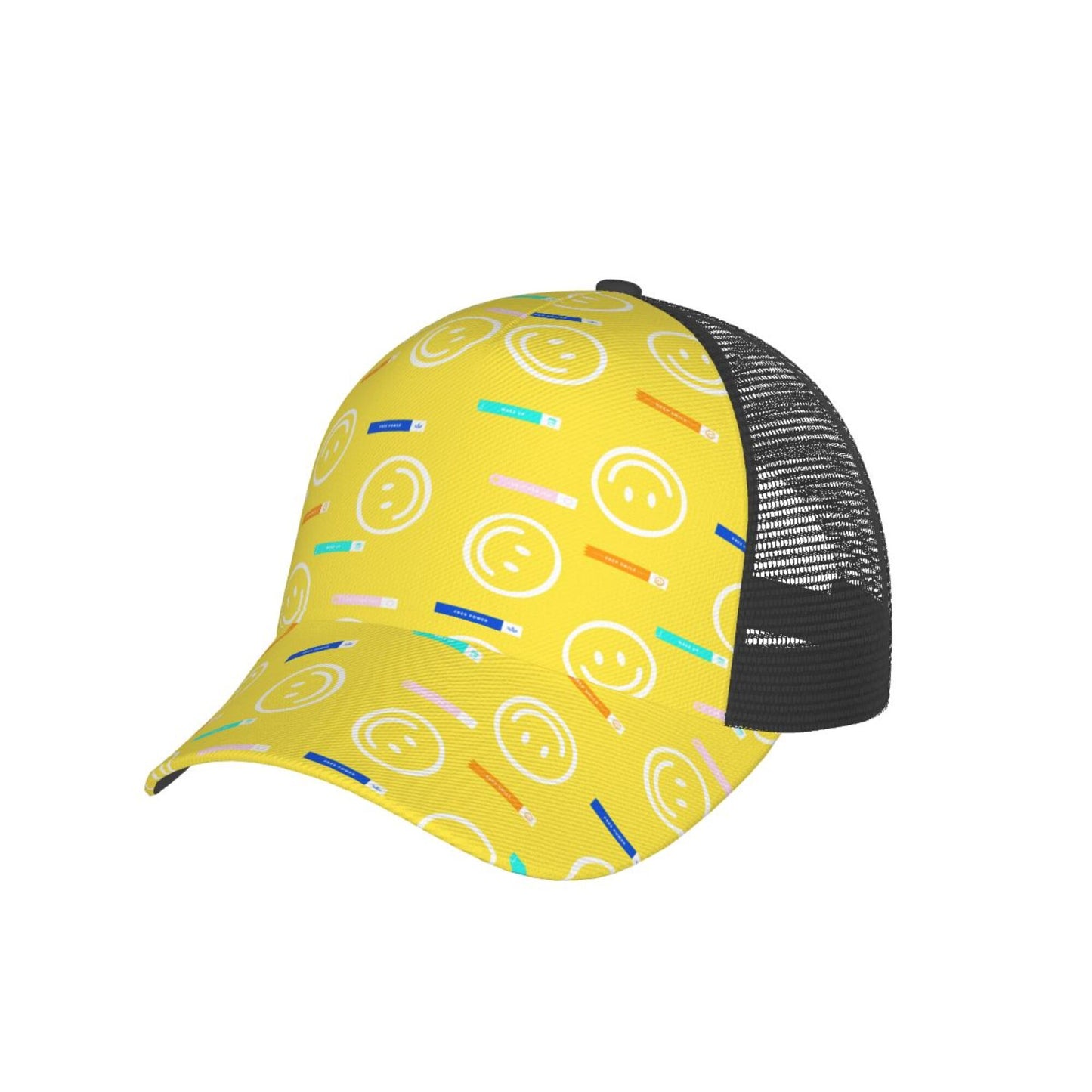 Smiley Baseball Hats For Men Or Women