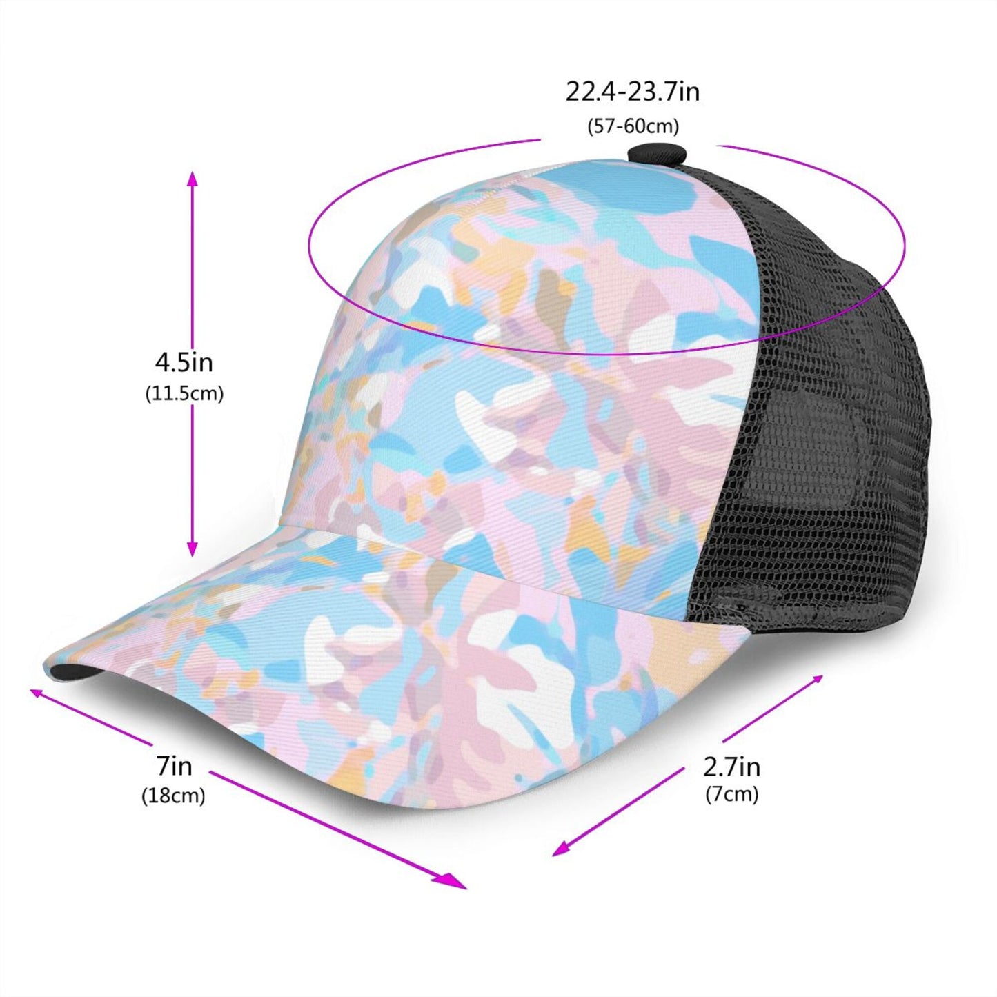 Beautiful Camouflage Baseball Hats For Men Or Women