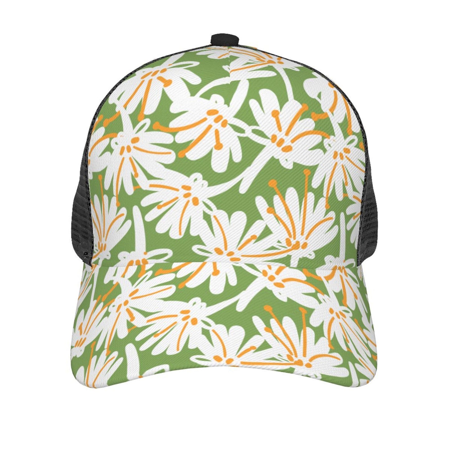 Floral Pattern Baseball Hats For Men Or Women