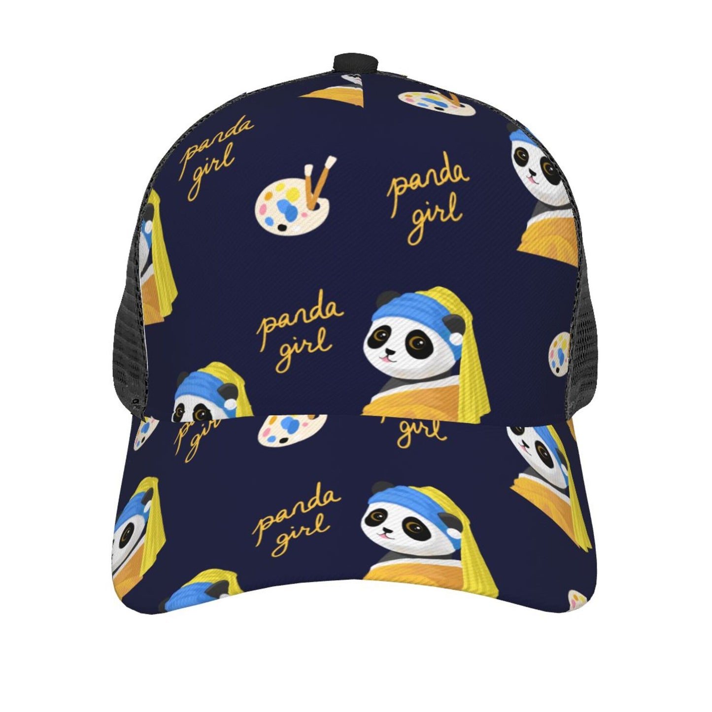 Panda Girl Baseball Hats For Men Or Women