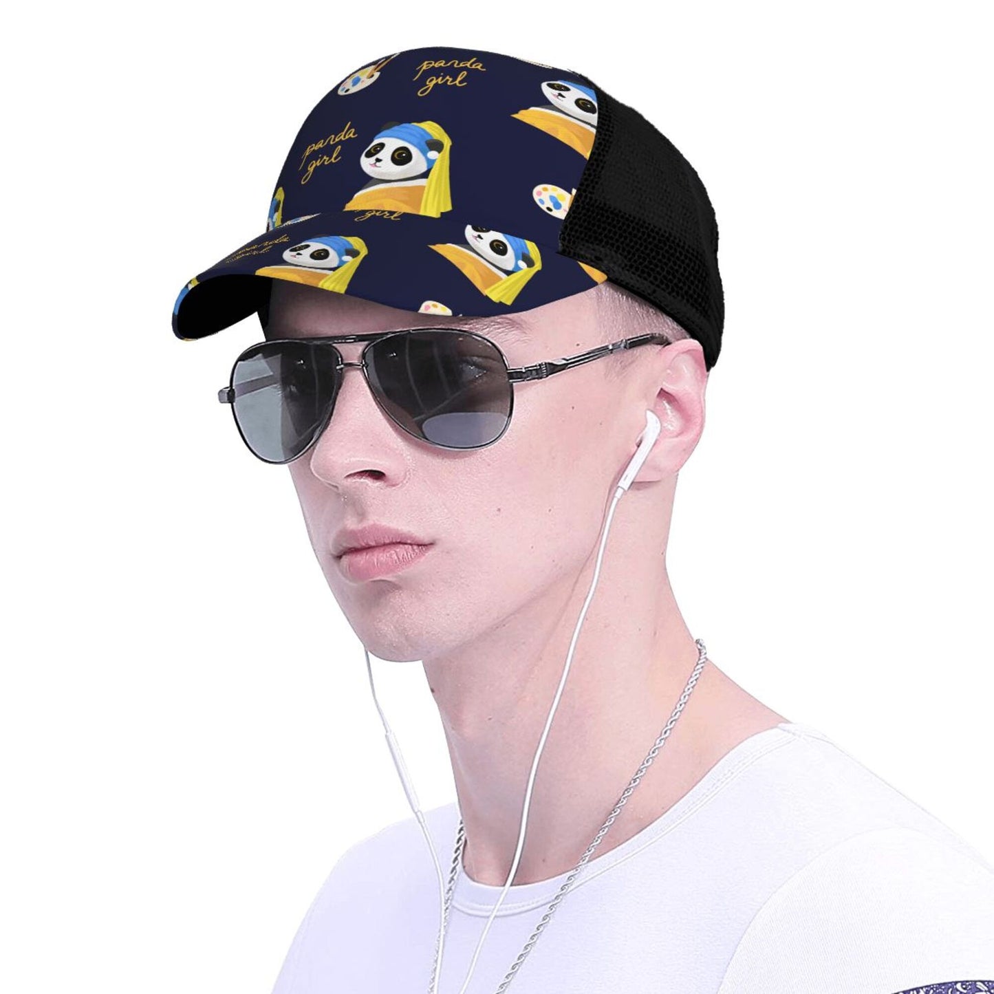 Panda Girl Baseball Hats For Men Or Women
