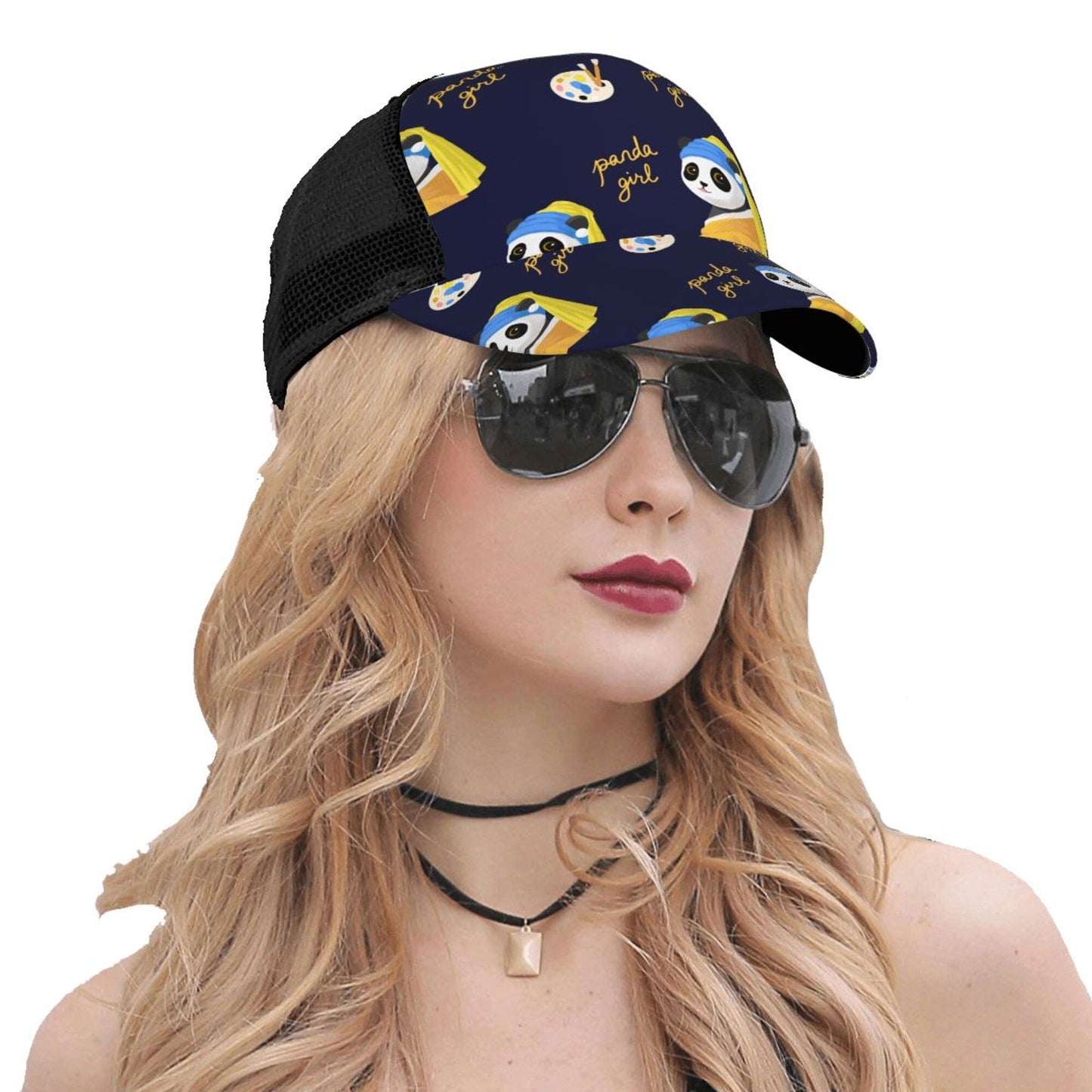 Panda Girl Baseball Hats For Men Or Women