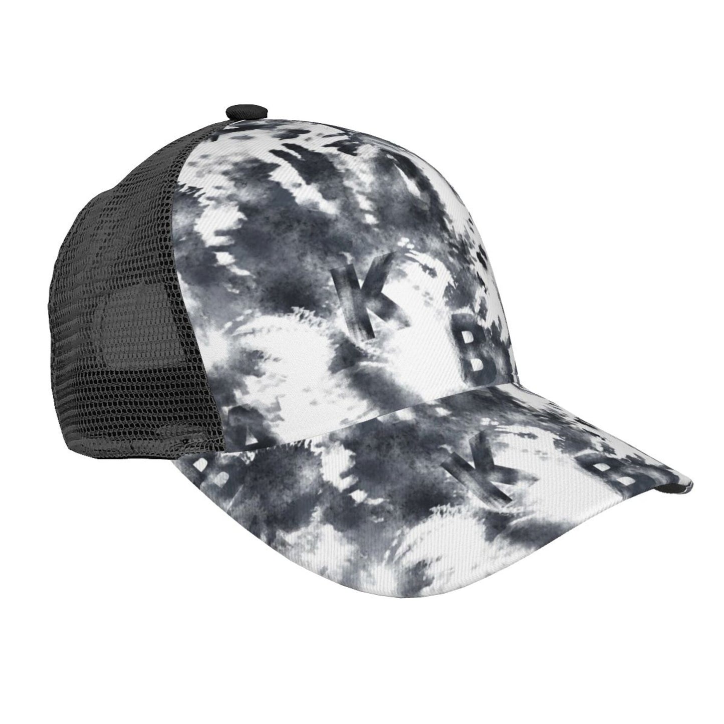 Chinese Ink Tie-Dye Baseball Hats For Men Or Women