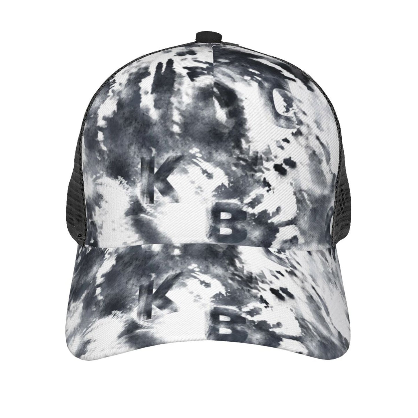 Chinese Ink Tie-Dye Baseball Hats For Men Or Women
