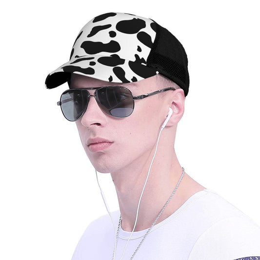 Cow Print Baseball Hats For Men Or Women