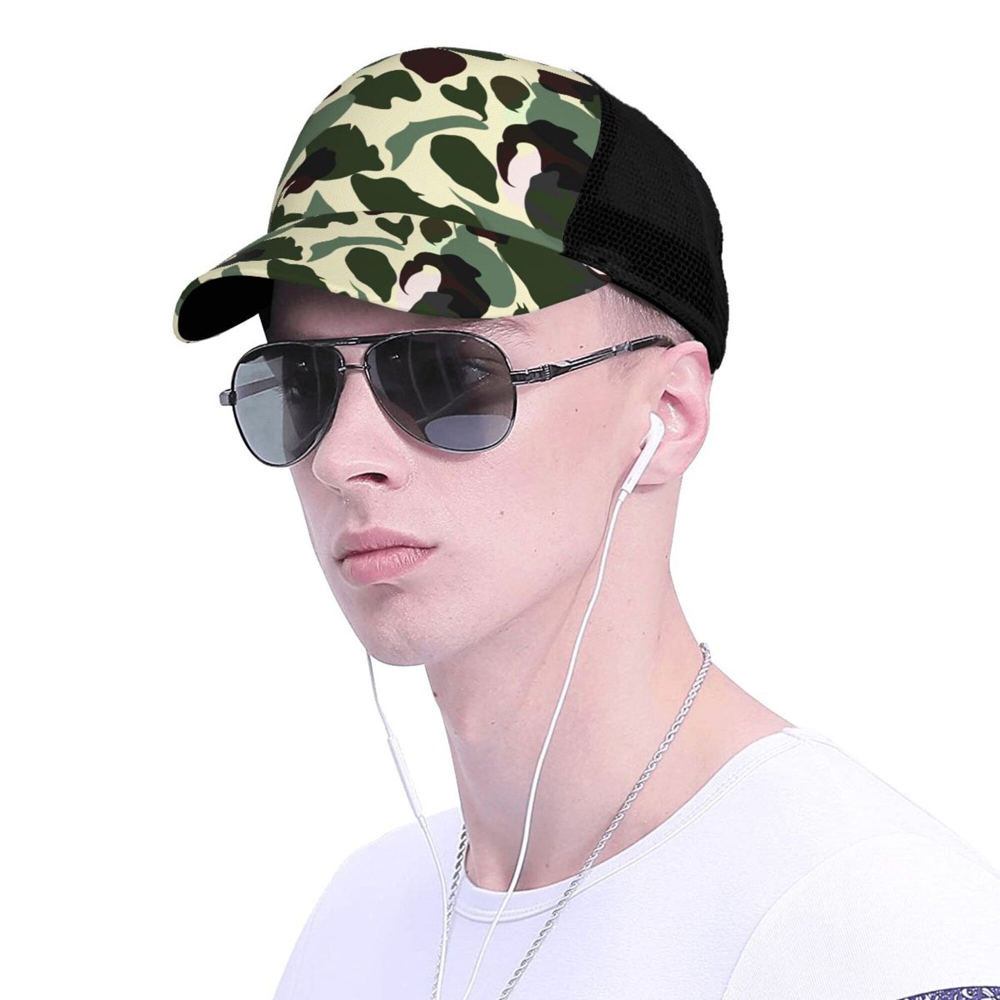 Camo Printed Baseball Hats For Men Or Women