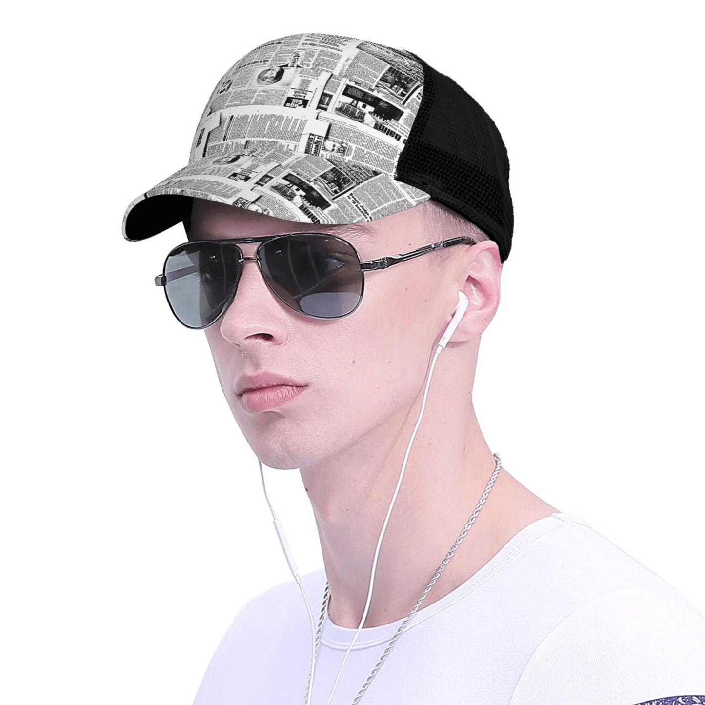 Newspaper Baseball Hats For Men Or Women
