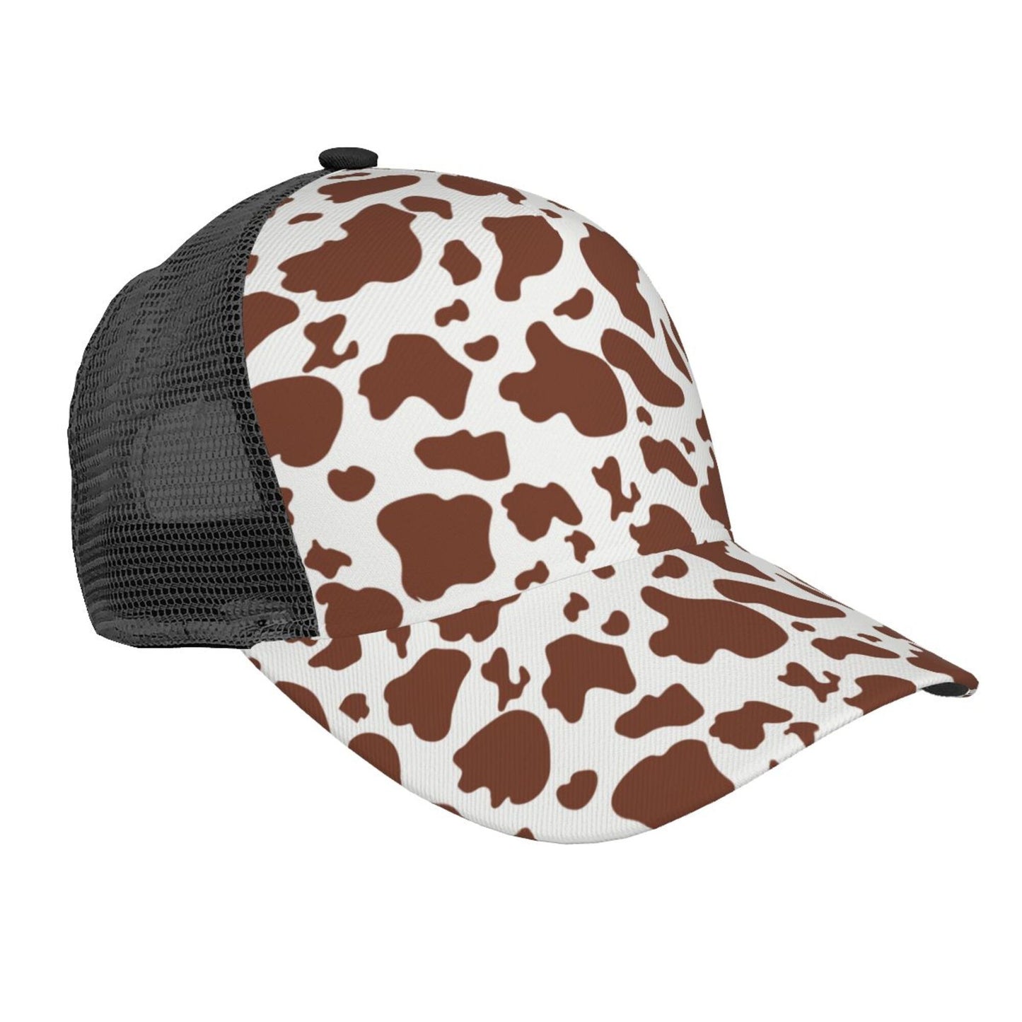 Cow Pattern Baseball Hats For Men Or Women