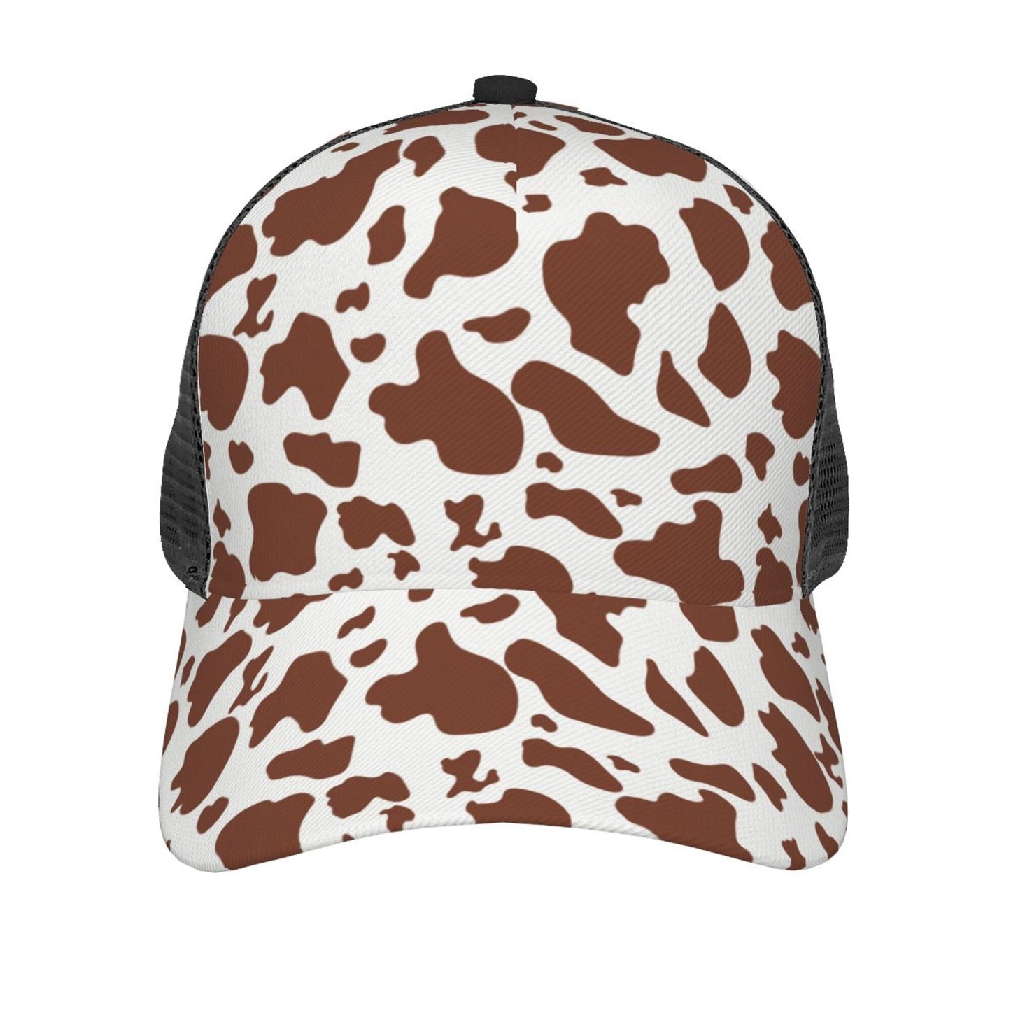 Cow Pattern Baseball Hats For Men Or Women