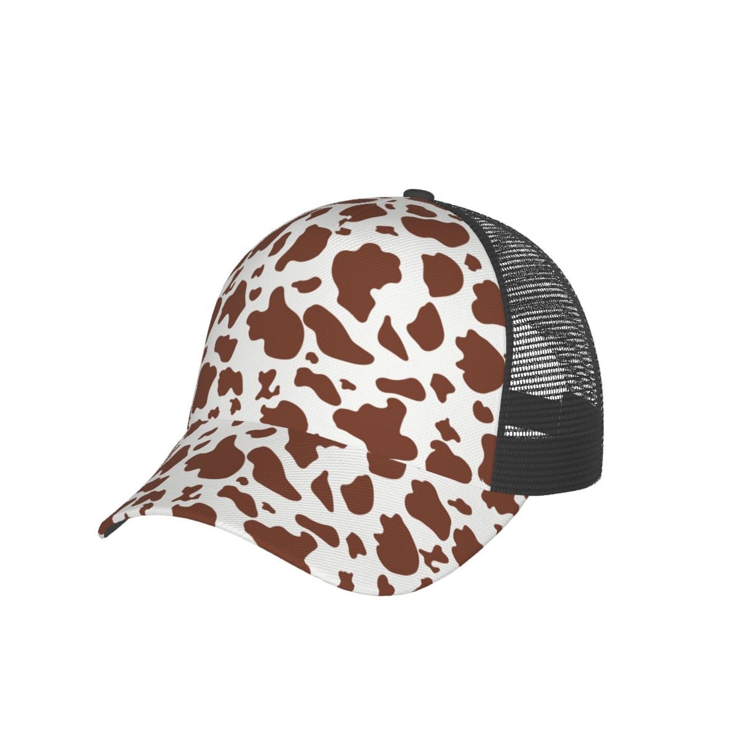 Cow Pattern Baseball Hats For Men Or Women