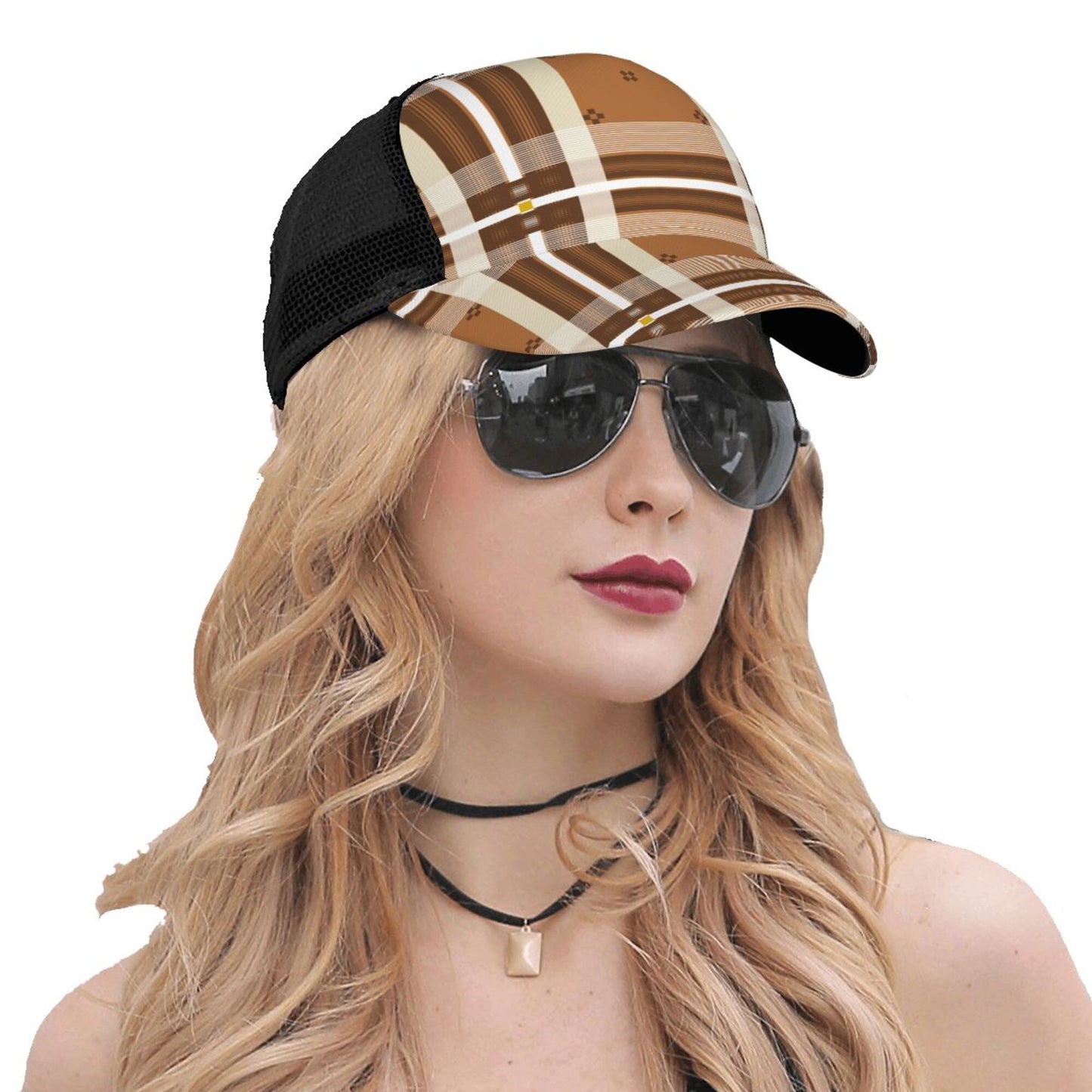 Checkered Baseball Hats For Men Or Women