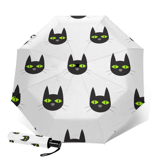 Anime Cat Printed Small Mini Umbrella