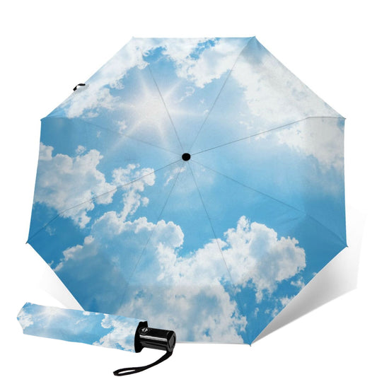 Blue Sky Foldable Umbrella