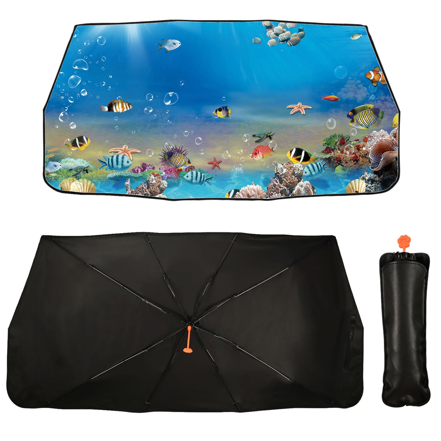 The Underwater World Car Windshield Sun Shade