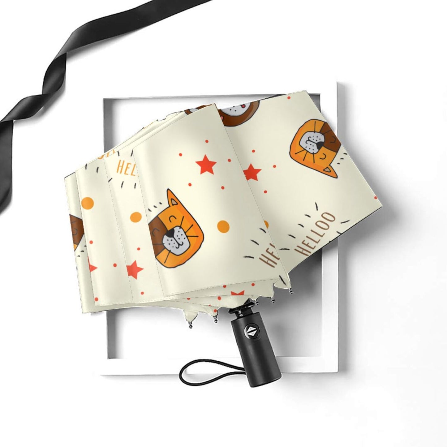 Anime Cat Foldable Travel Umbrella