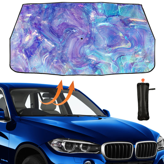 Color Changing Crystal Car Windshield Sun Shade