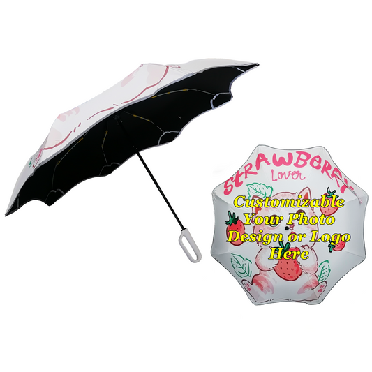 Custom Compact Kids Umbrella with Picture or Design