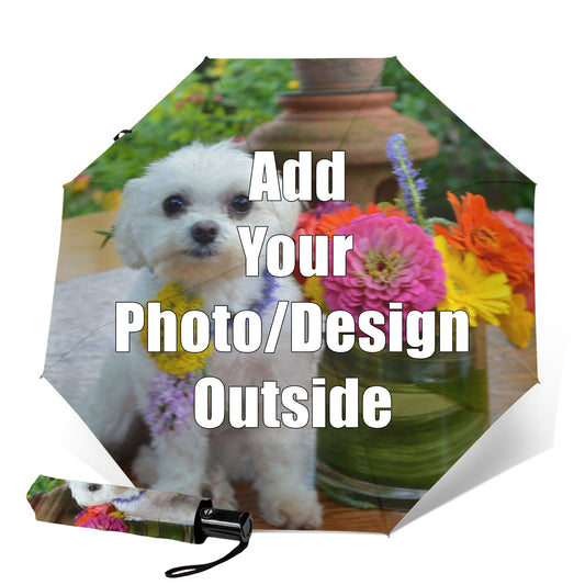 Custom Folding Umbrellas With Photo Or Logo Design