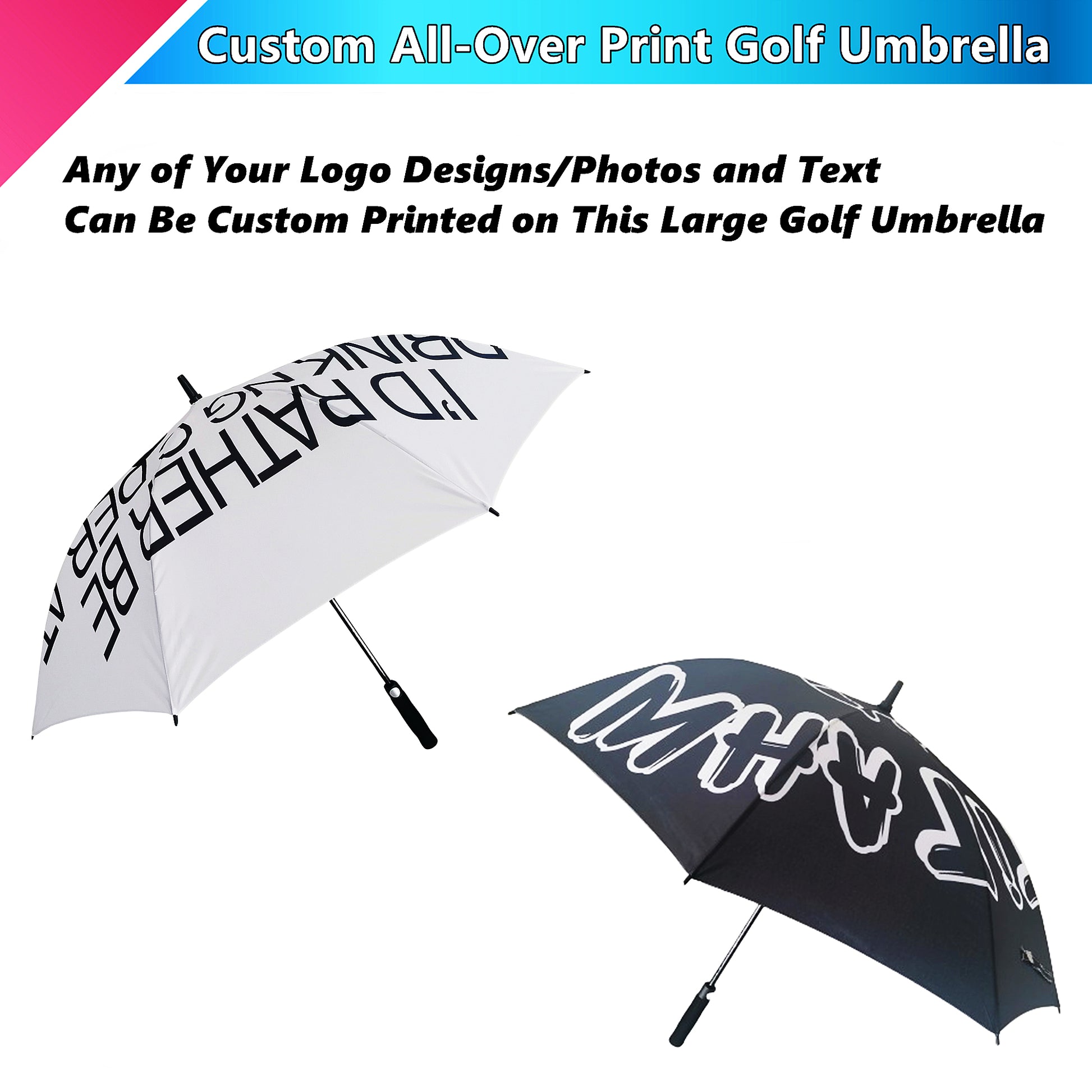 customizable golf umbrella