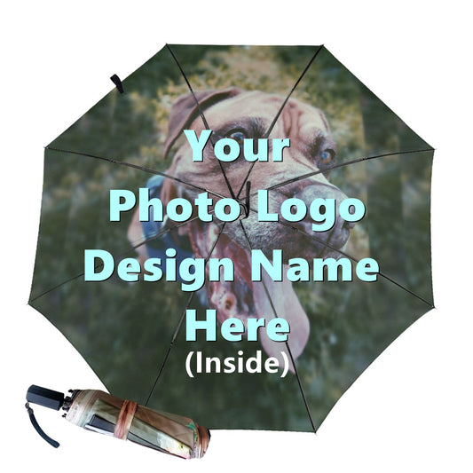 Personalized Mini Umbrellas With Logo Picture Inside