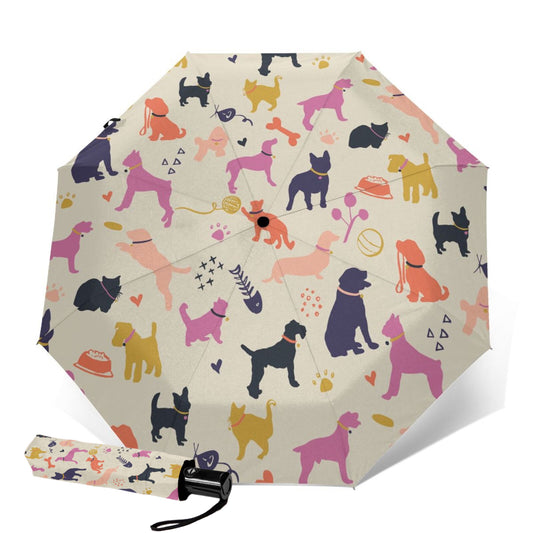 Dog And Cat Foldable Umbrella