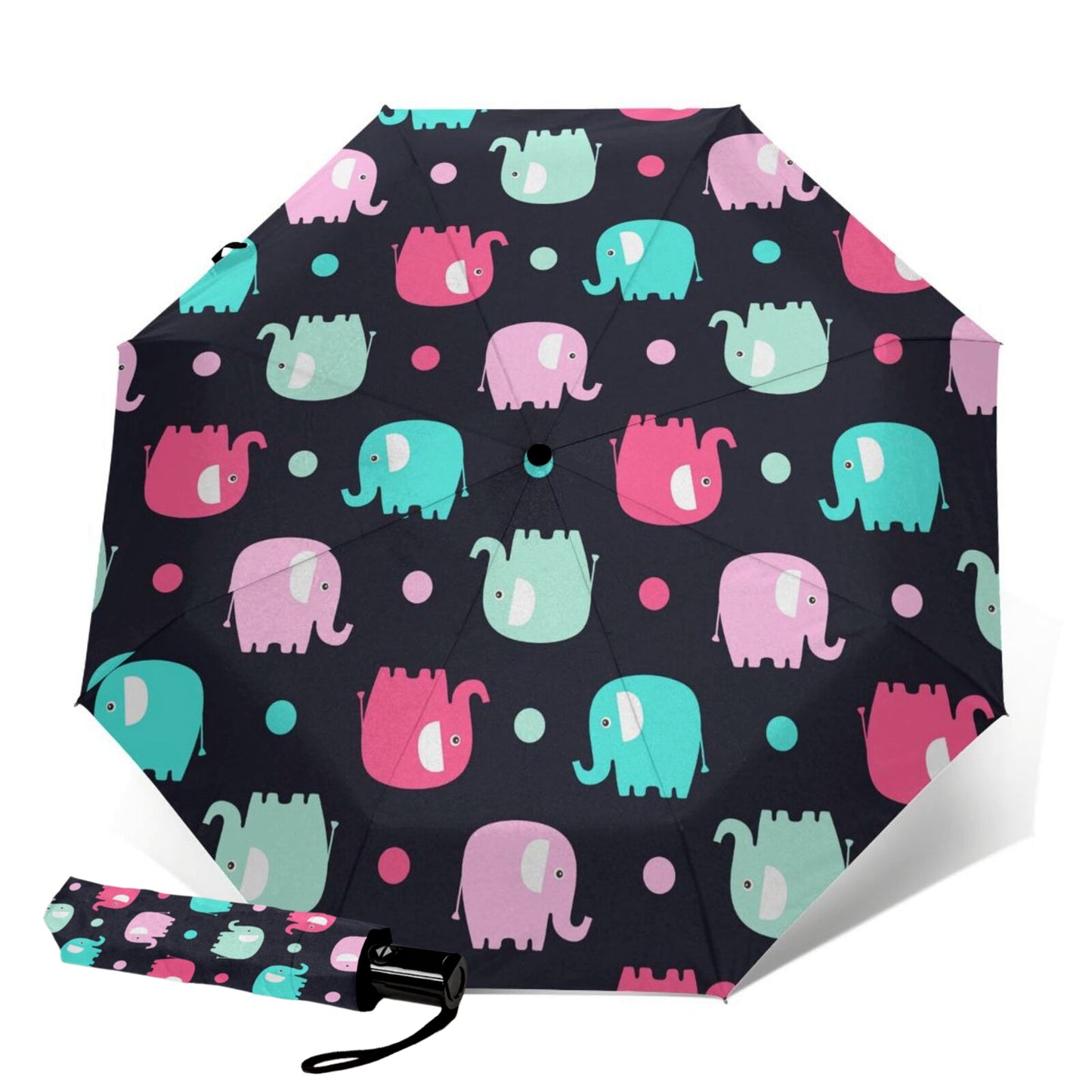 Elephant Compact Travel Umbrella