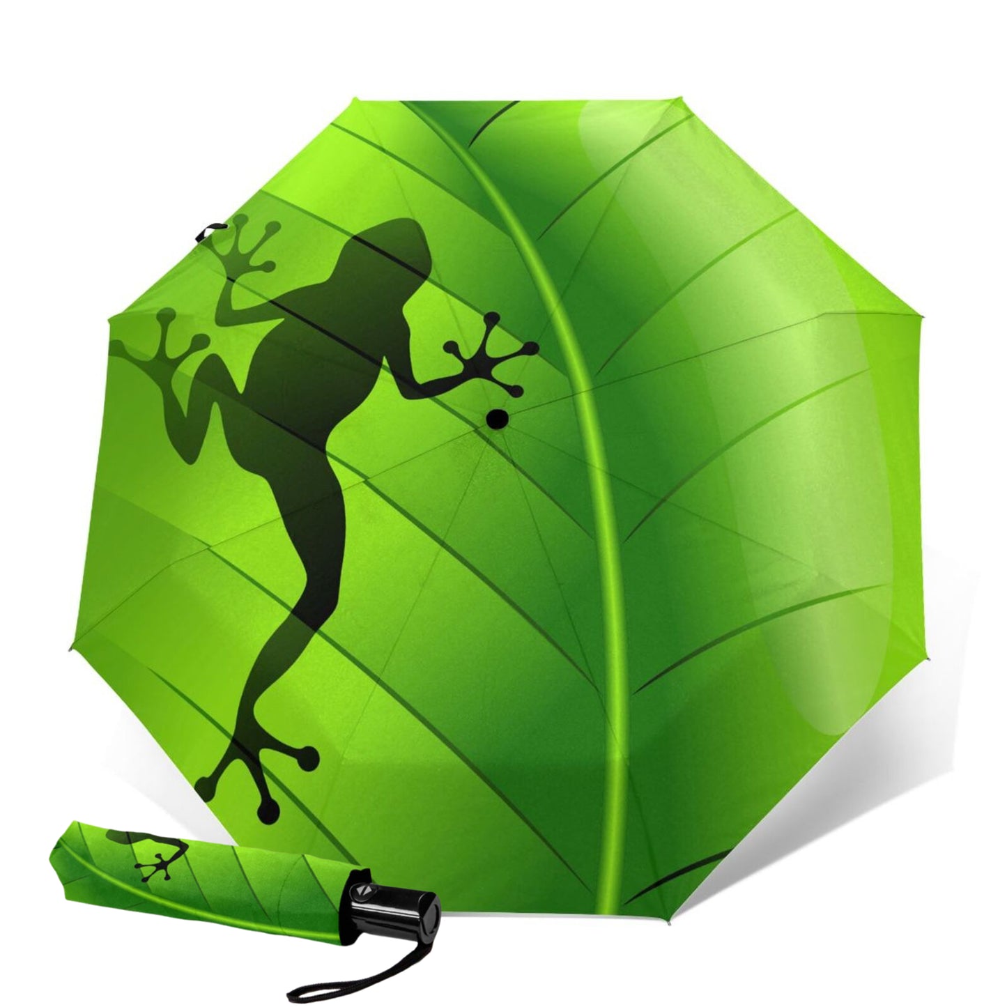 Funny Frog Foldable Umbrella