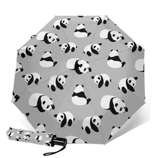 Panda Compact Folding Umbrella