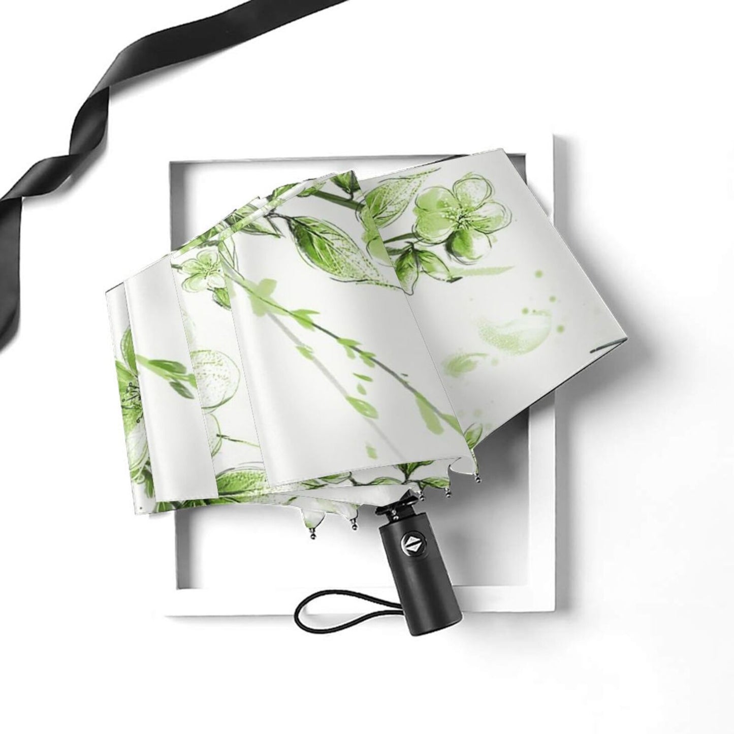 Hummingbird Printed Foldable Umbrella