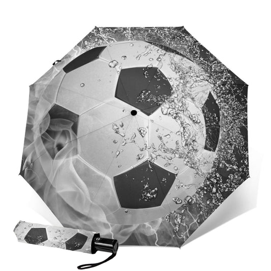 Football Printed Travel Umbrella