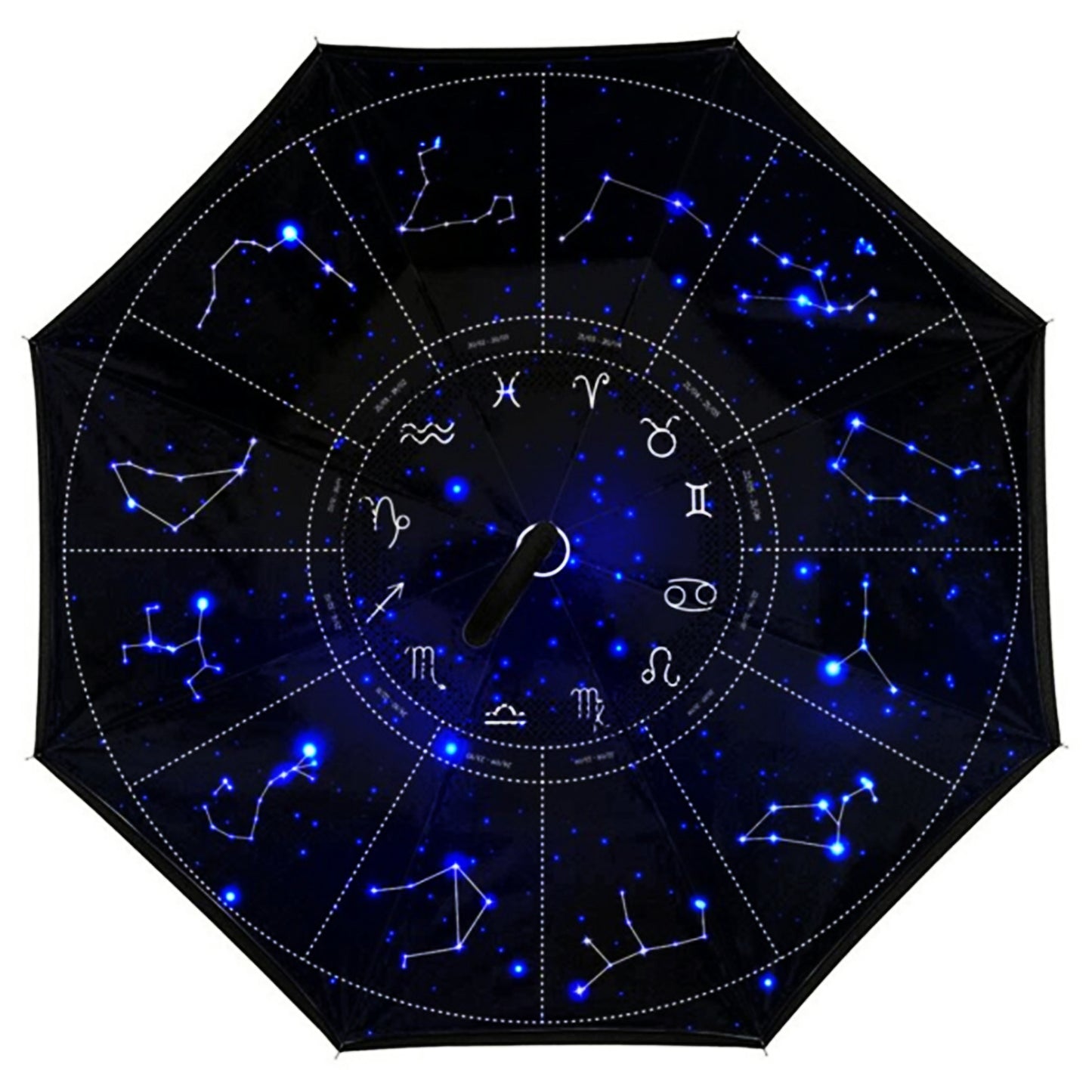 Starry Sky Inverted Umbrella