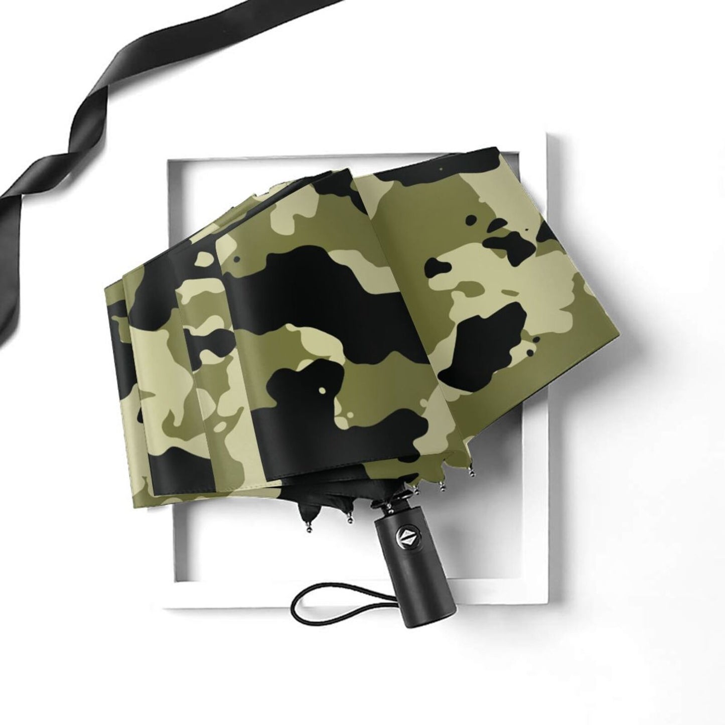 Army Print Foldable Travel Umbrella