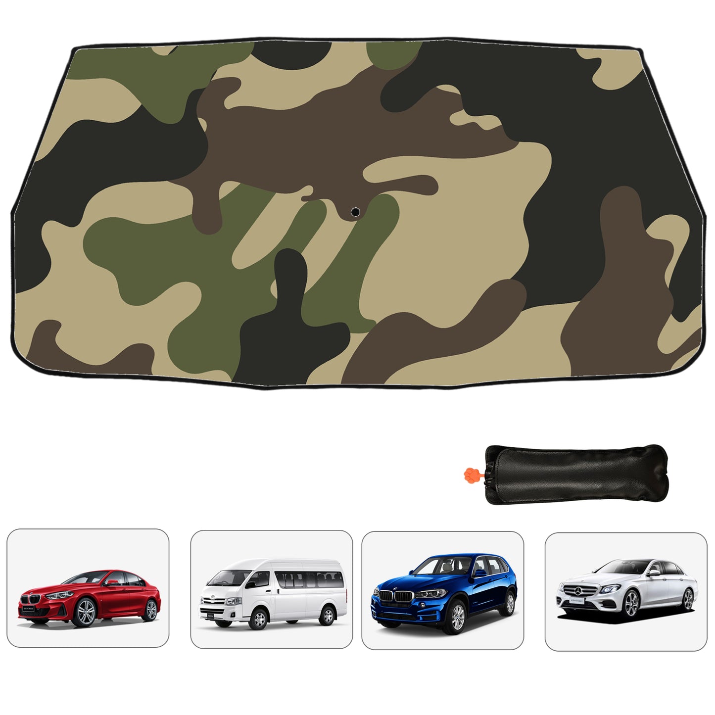 Camo Windshield Sun Shade