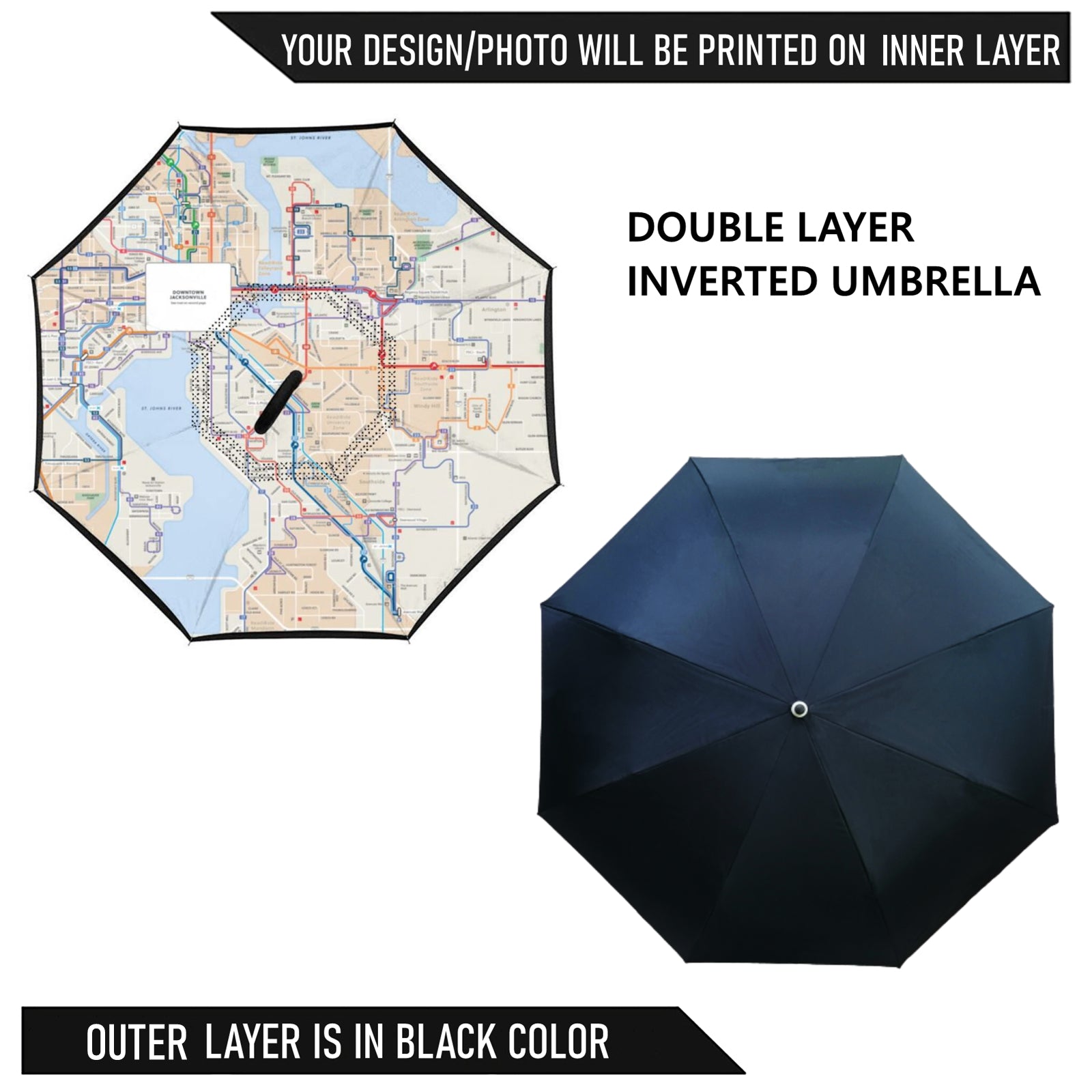 custom reverse umbrella