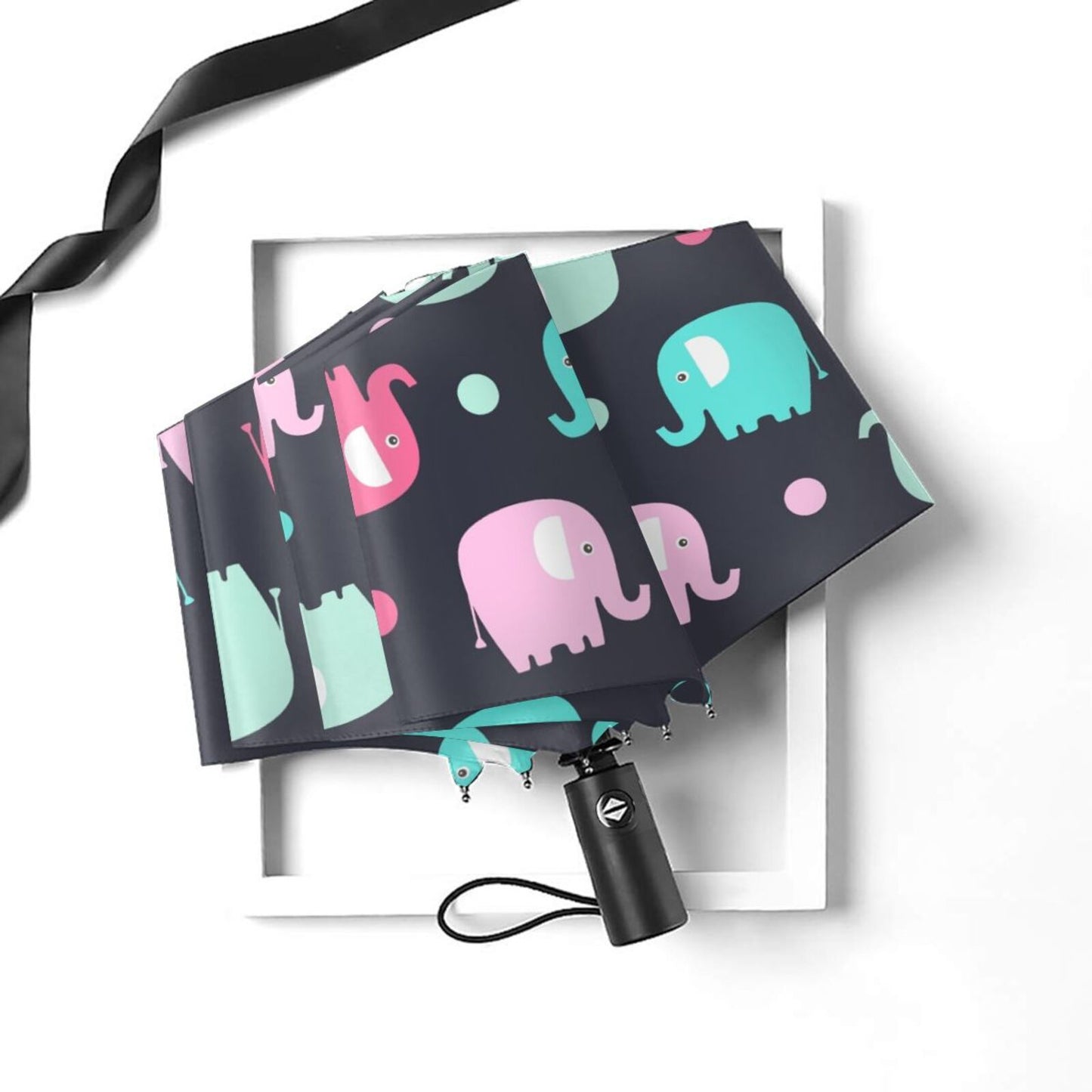 Elephant Compact Travel Umbrella