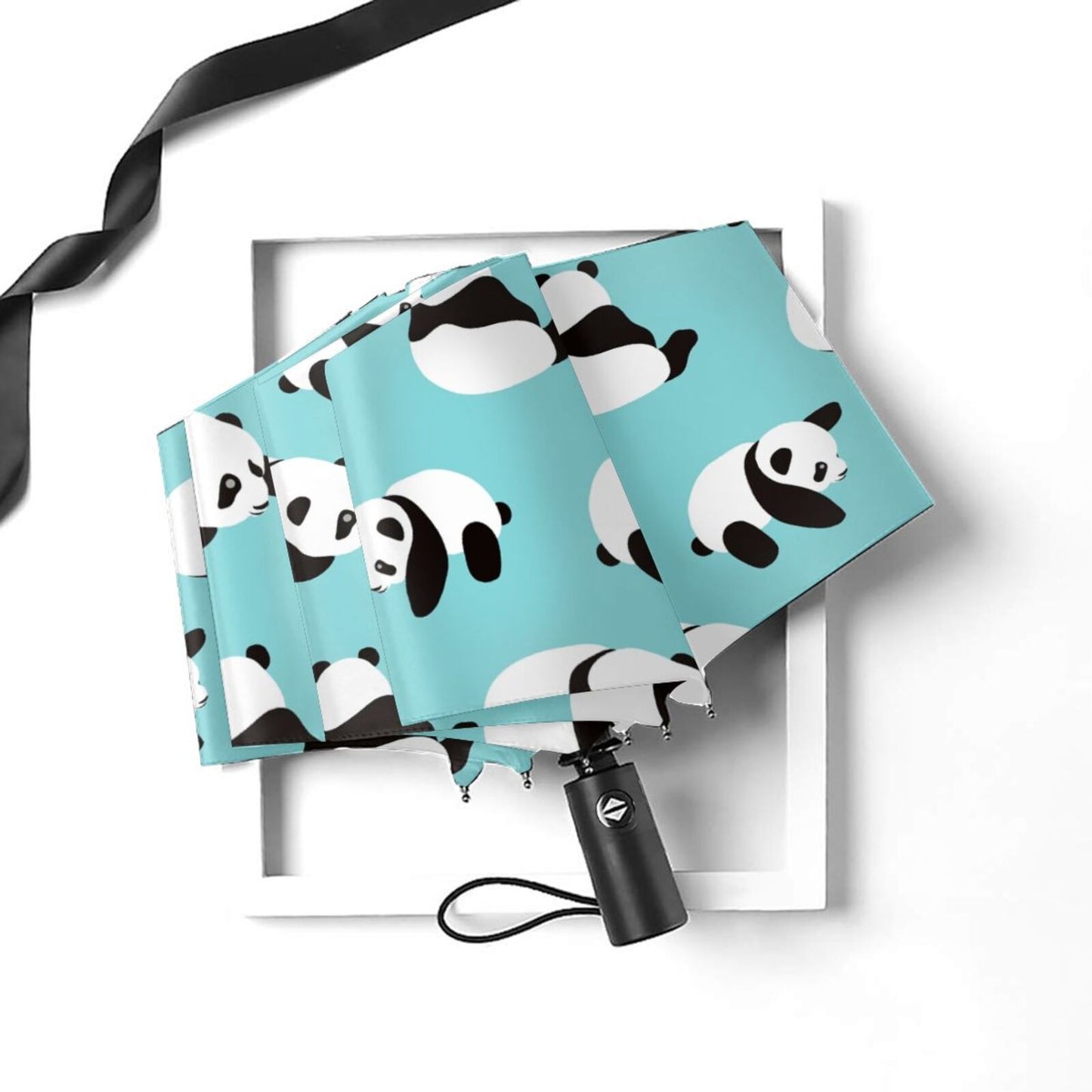 Red Panda Mini Folding Umbrella