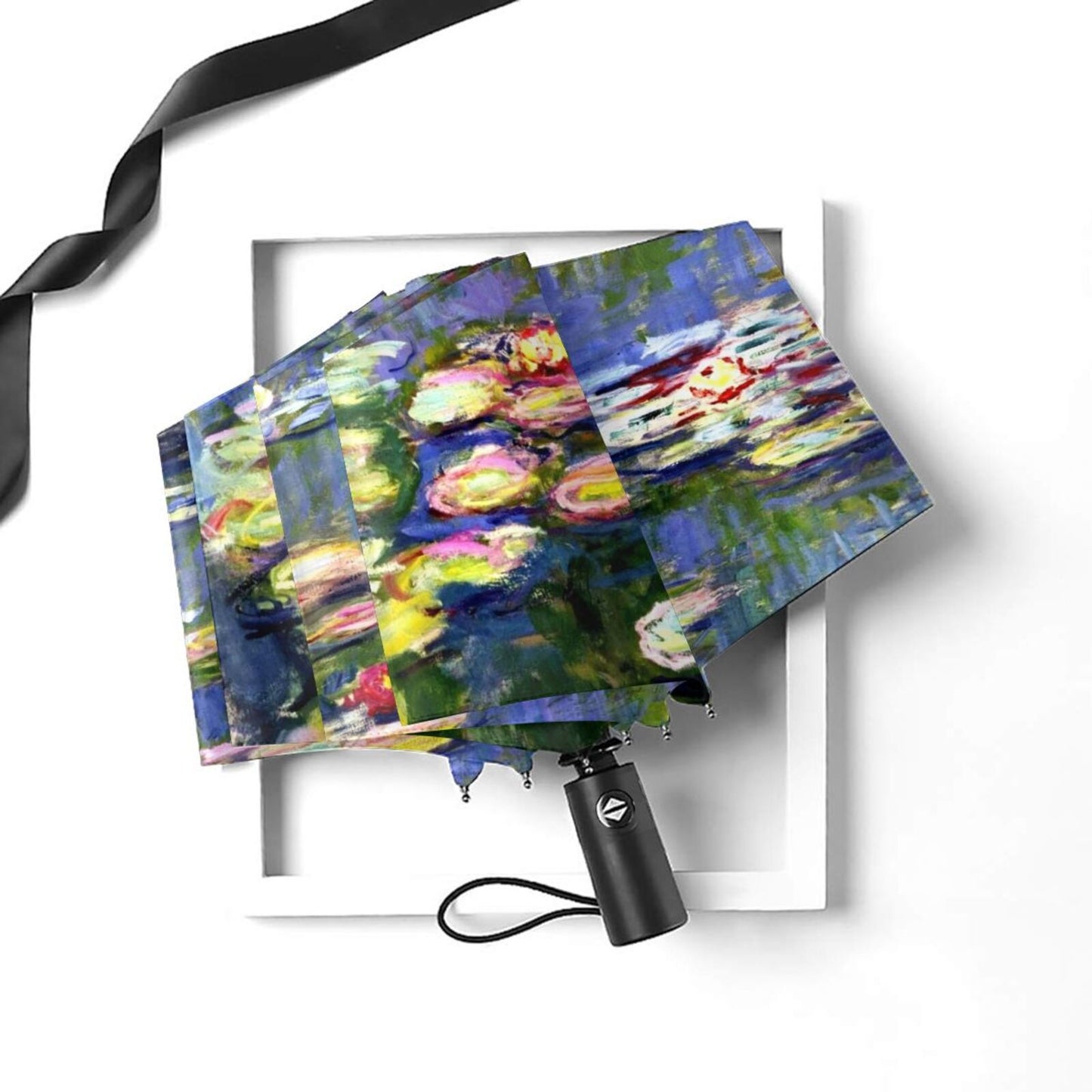 Monet Water Lilies Foldable Umbrella